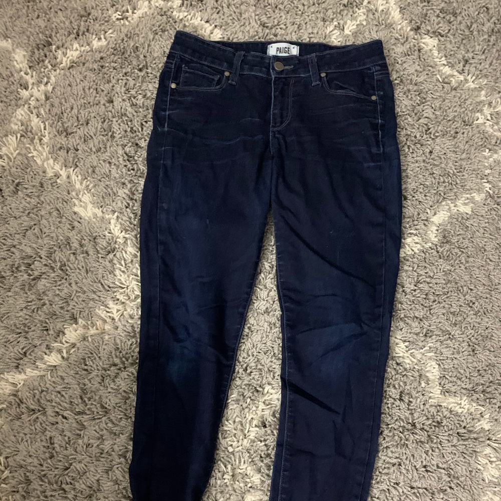 Paige dark wash jeans